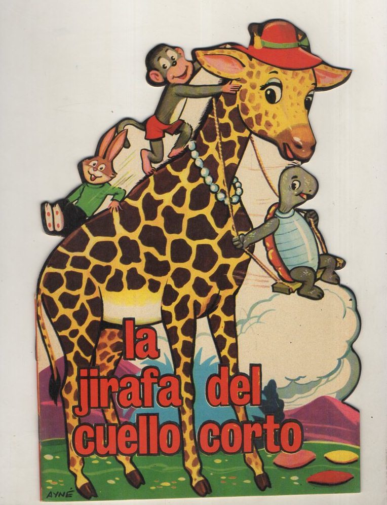 CUENTO TROQUELADOS TORAY.LA JIRAFA DEL CUELLO CORTO