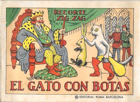 EL GATO CON BOTAS - RECORTE ZIG-ZAG