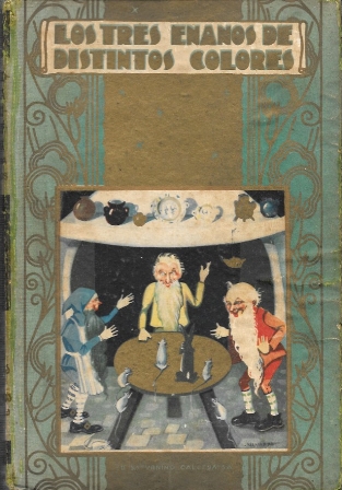 LOS TRES ENANOS DE DISTINTOS COLORES -BIBLIOTECA ENCICLOPEDICA TOMO 10