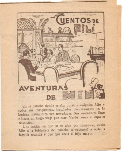 CUENTOS DE FILI. AVENTURAS DE FIN. 6 PARTES