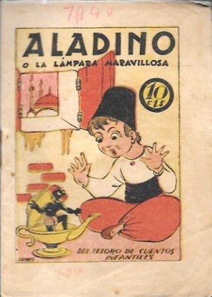 ALADINO O LA LAMPARA MARAVILLOSA - TESORO DE CUENTOS INFANTILES