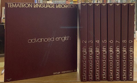 TEMATRON LANGUAGE LABORATORY ADVANCE ENGLISH (9 TOMOS, FALTA EL TOMO 10)