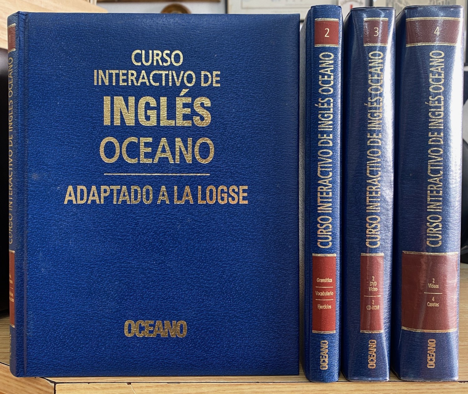 CURSO INTERACTIVO DE INGLÉS ADAPTADO A LA LOGSE (4 TOMOS)