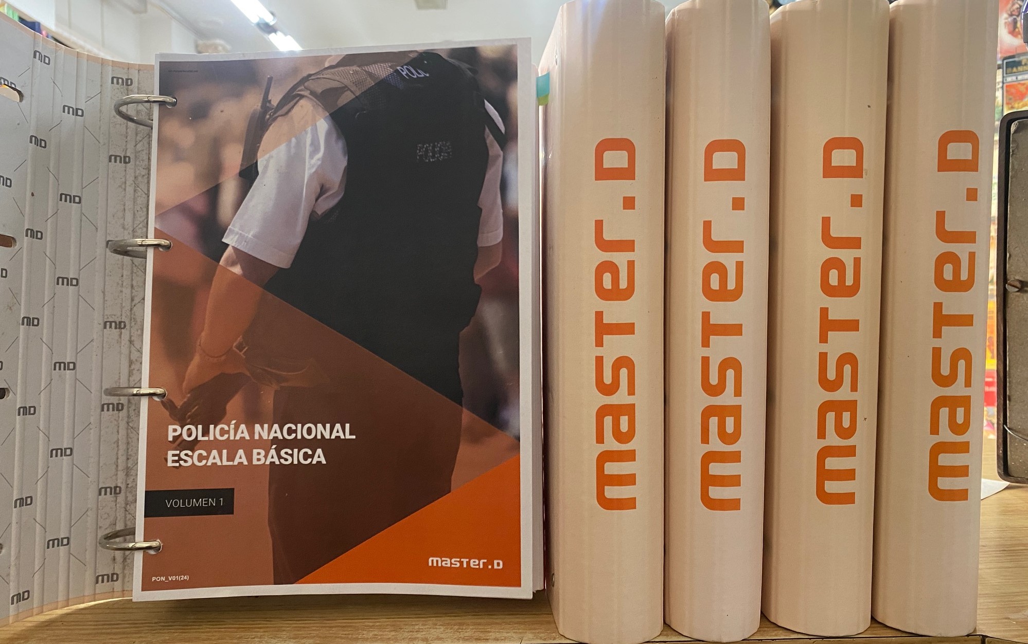 TEMARIO DE POLICIA NACIONAL ESCALA BÁSICA MASTER.D (5 TOMOS)