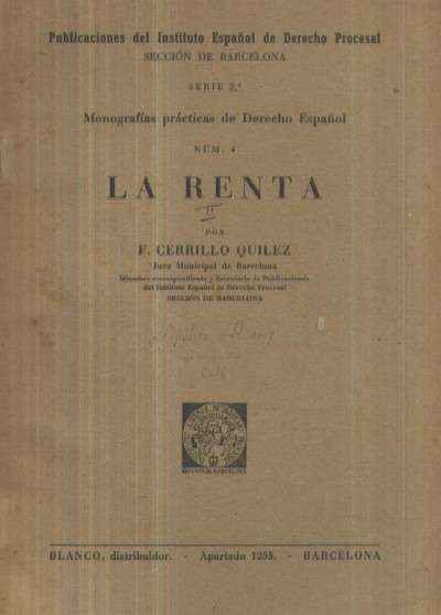 LA RENTA. CLAUSULA "PAGO ORO" EN EL ARRENDAMIENTO URBANO
