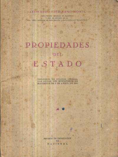 PROPIEDADES DEL ESTADO