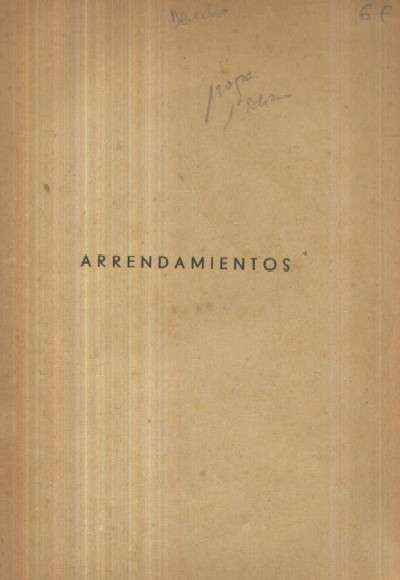 PROPIETARIOS, COLONOS, INQUILINOS. TOMO II: ARRENDAMIENTOS URBANOS