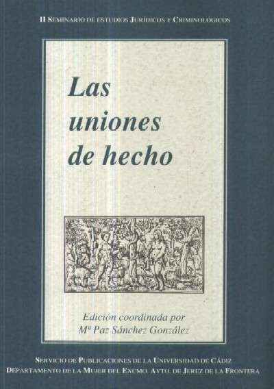 LAS UNIONES DE HECHO