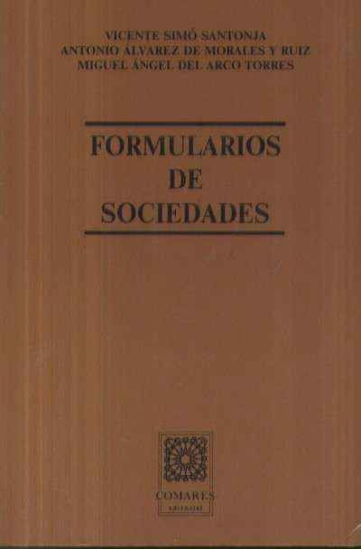 FORMULARIOS DE SOCIEDADES