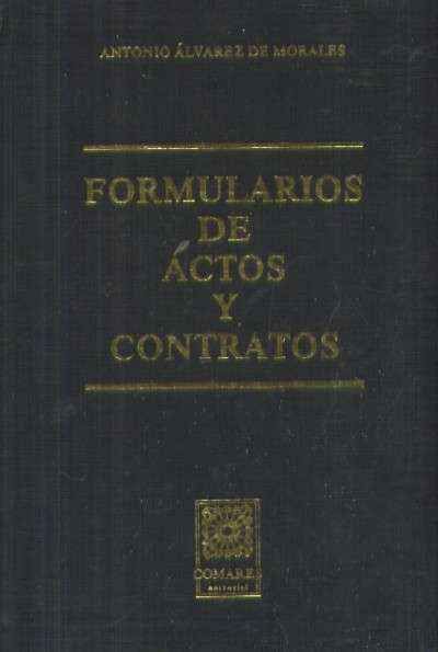 FORMULARIOS DE ACTOS Y CONTRATOS
