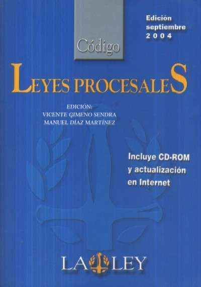 CODIGO LEYES PROCESALES