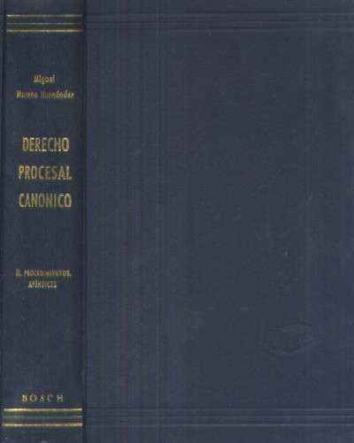 DERECHO PROCESAL CANONICO