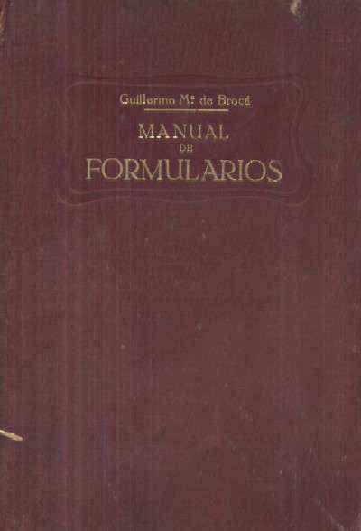 MANUAL DE FORMULARIOS. TOMO ll