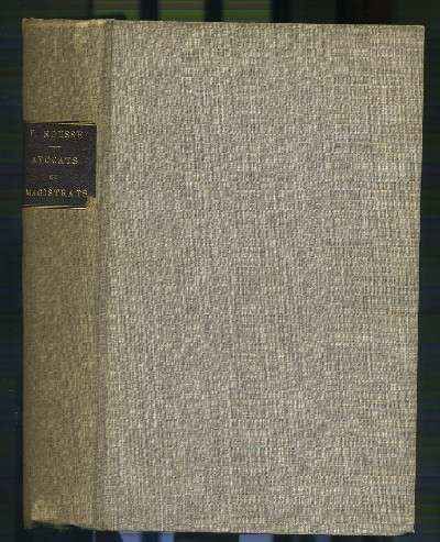AVOCATS ET MAGISTRATS