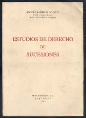 ESTUDIOS DE DERECHO DE SUCESIONES.