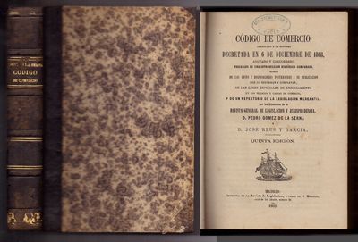 CODIGO DE COMERCIO DECRETADA EN 6 DE DICIEMBRE DE 1868.