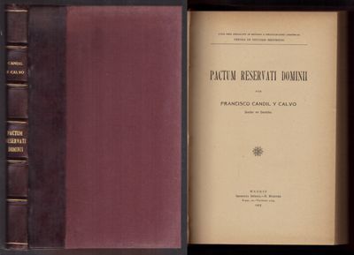 PACTUM RESERVATI DOMINII.