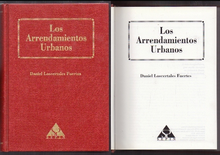 LOS ARRENDAMIENTOS URBANOS.
