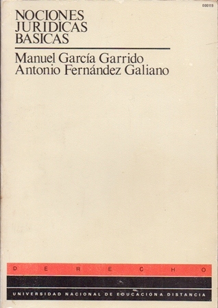NOCIONES JURUDICAS BASICAS.