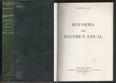 REFORMA DEL REGIMEN LOCAL