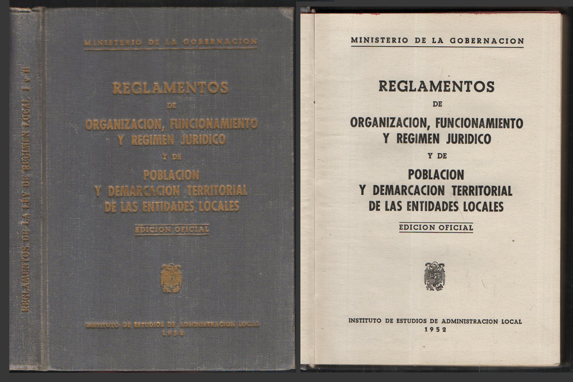 REGLAMENTOS DE ORGANIZACIÓN, FUNCIONAMIENTO Y REGIMEN JURIDICO…