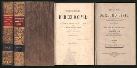 DERECHO CIVIL TOMO SEGUNDO Y DERECHO DE FAMILIA TOMO CUARTO VOLUMEN 2