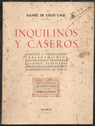 INQUILINOS Y CASEROS
