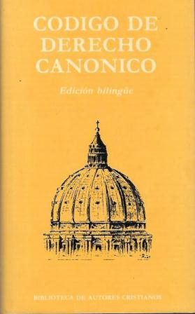 CODIGO DE DERECHO CANONICO (EDICION BILIGÜE)