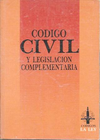 CODIGO CIVIL Y LEGISLACION COMPLEMENTARIA