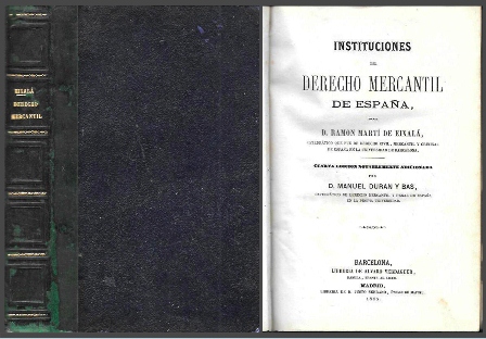 DERECHO MERCANTIL DE ESPAÑA