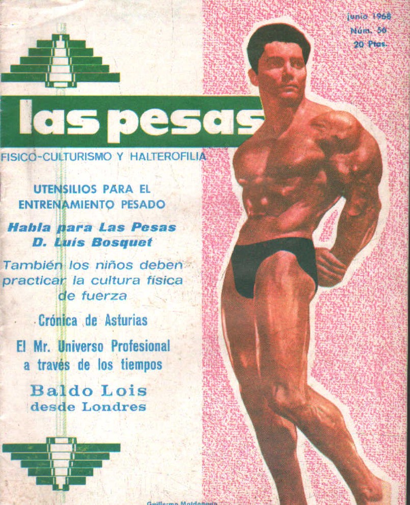 LAS PESAS. FISICO-CULTURISMO Y HALTEROFILIA NUM. 56, JUNIO 1968