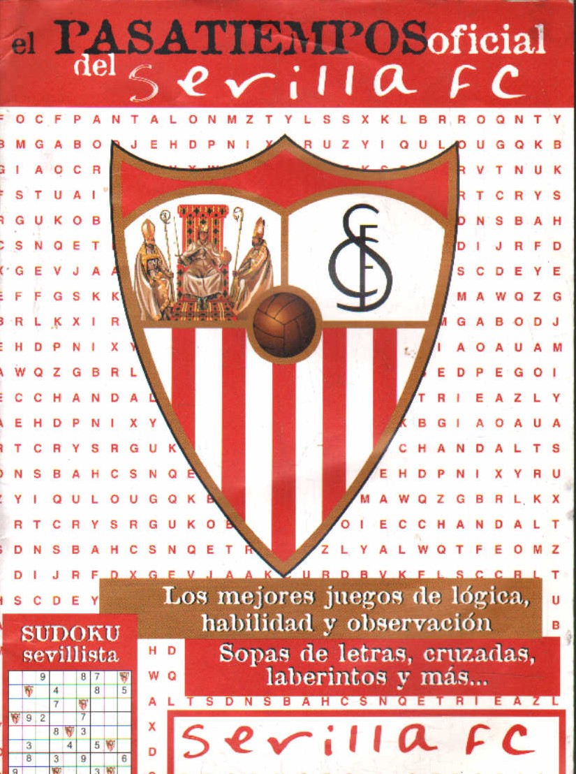 EL PASATIEMPOS OFICIAL DEL SEVILLA F.C.