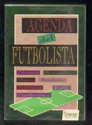 AGENDA DEL FUTBOLISTA.