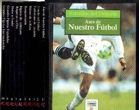 ESTRELLAS DEL DEPORTE. GRUPO CORREO DE COMUNICACIÓN. 10 TOMOS.