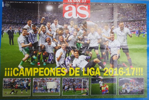POSTER: ¡¡¡CAMPEONES DE LIGA 2016-17!!!