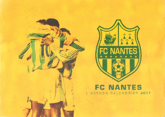 FC NANTES L'AGENDA-CALENDRIER 2017