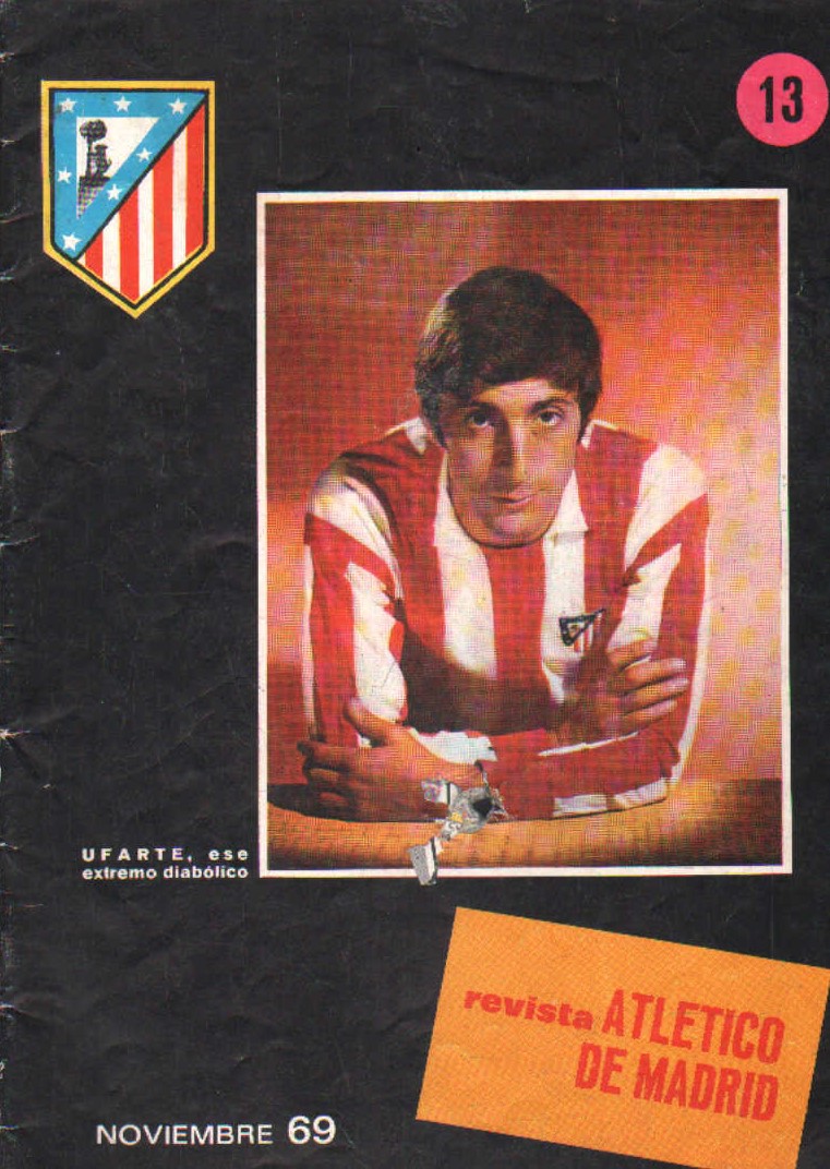 REVISTA ATLETICO DE MADRID NUMERO 13, NOVIEMBRE 69