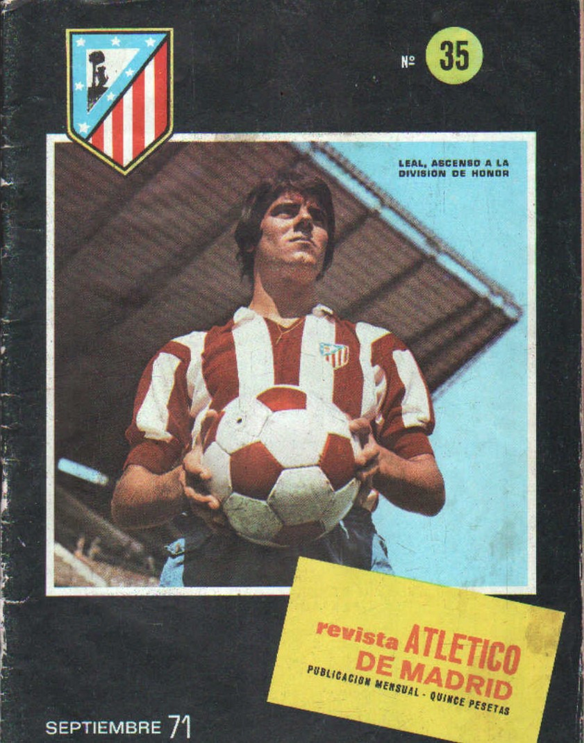 REVISTA ATLETICO DE MADRID NUMERO 35, SEPTIEMBRE 71