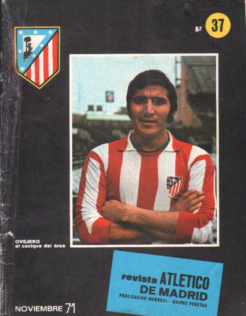 REVISTA ATLETICO DE MADRID NUMERO 37, NOVIEMBRE 71