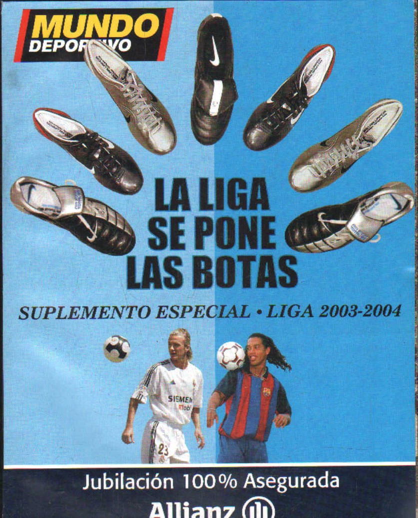 LIGA 2003-2004 MUNDO DEPORTIVO
