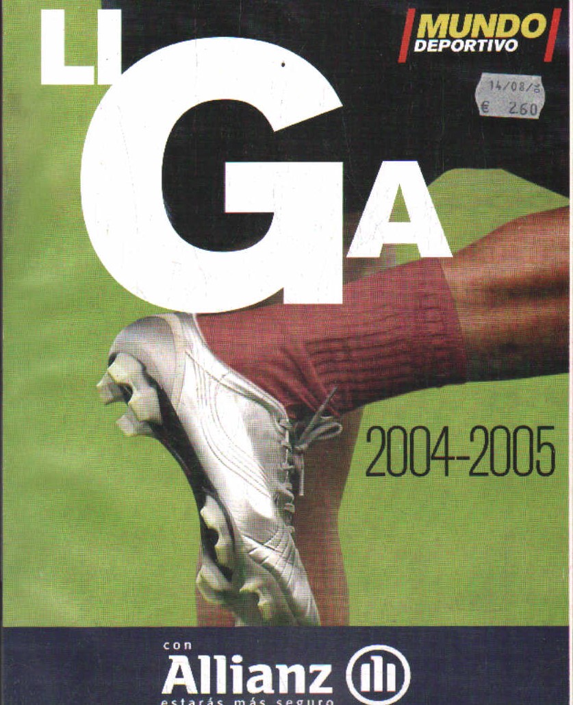 LIGA 2004-2005 MUNDO DEPORTIVO