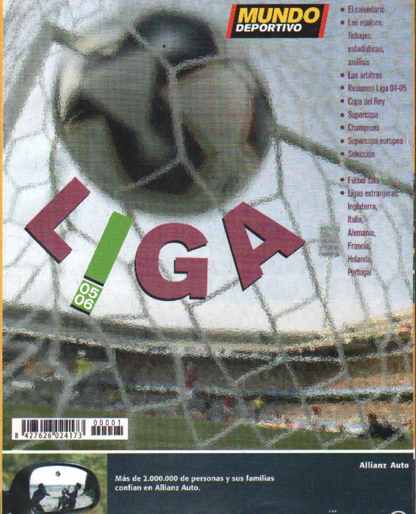 LIGA 2005-2006 MUNDO DEPORTIVO