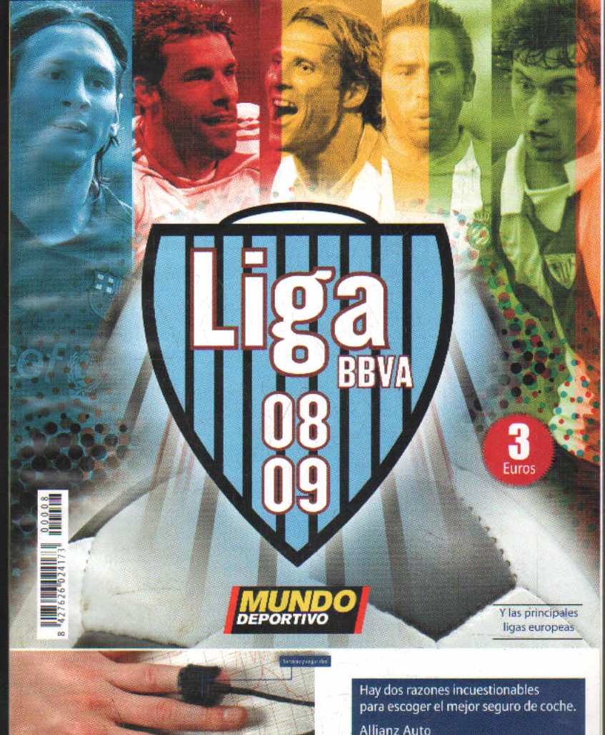 LIGA 2008-2009 MUNDO DEPORTIVO