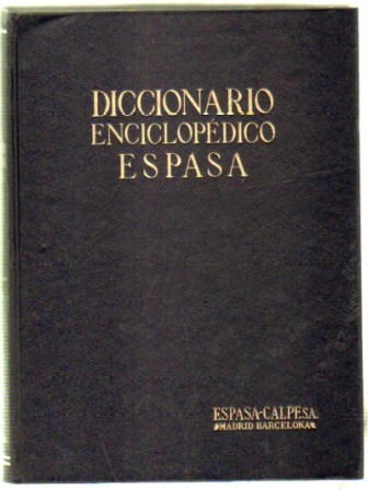 DICCIONARIO ENCICLOPEDICO ESPASA. 18 TOMOS (ZA-4)
