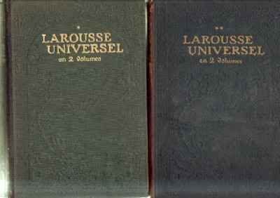 LAROUSSE UNIVERSEL EN 2 VOLUMES (2 TOMOS)