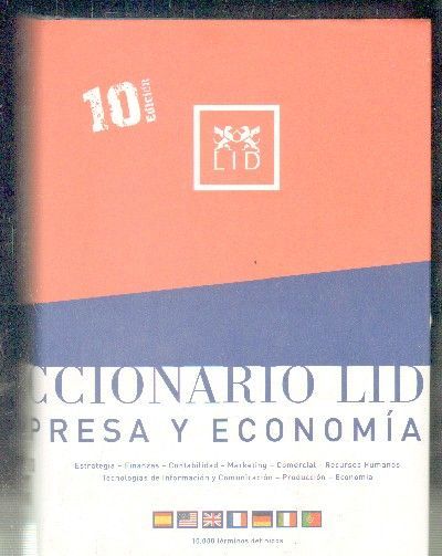 DICCIONARIO LID EMPRESA Y ECONOMIA.
