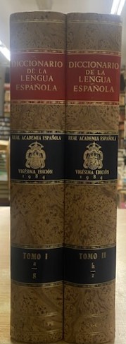 DICCIONARIO DE LA LENGUA ESPAÑOLA (2 TOMOS)
