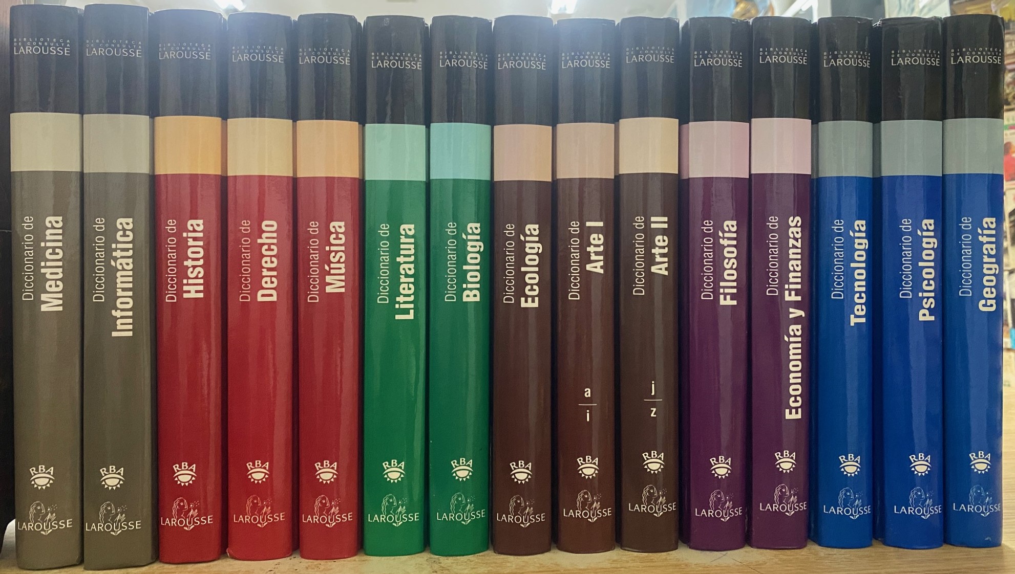 BIBLIOTECA DE CONSULTA LAROUSSE (15 TOMOS)