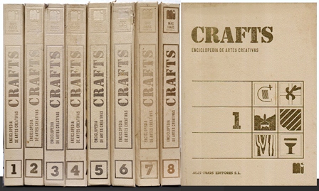 CRAFTS ENCICLOPEDIA DE ARTES CREATIVAS 8 TOMOS (FALTAN EL FASCICULO 87 Y EL 88)