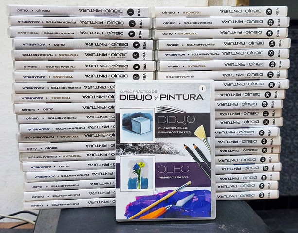 CURSO PRACTICO DE DIBUJO Y PINTURA 49 DVD (PRECINTADOS)
